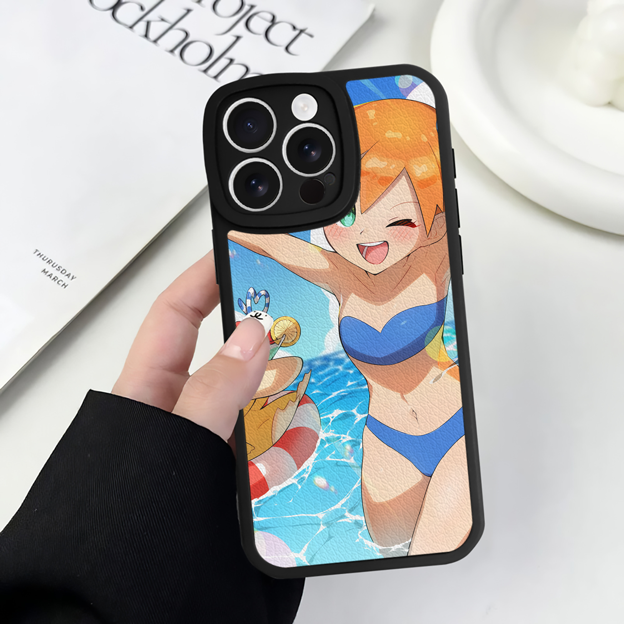 （画像用） ポケットモンスター Pokémon 【iPhone 16シリーズ対応】シリコンスマホケース（レザー調） 材質：シリコン